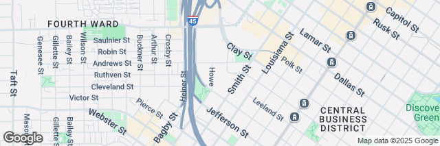 Google Maps Houston Downtown, 383 Ruthven Street, Houston, TX 77002, United States of America